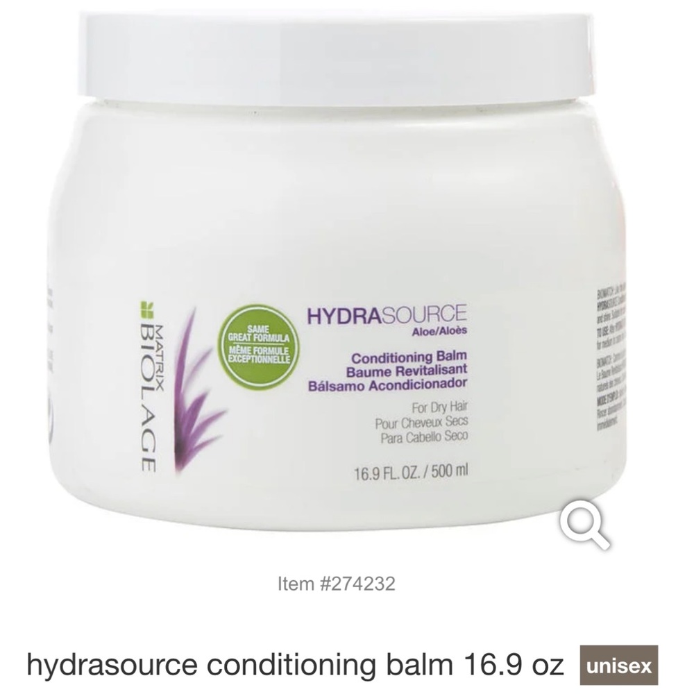Matrix Biolage Hydrasource Conditioning Balm Conditioner NEW